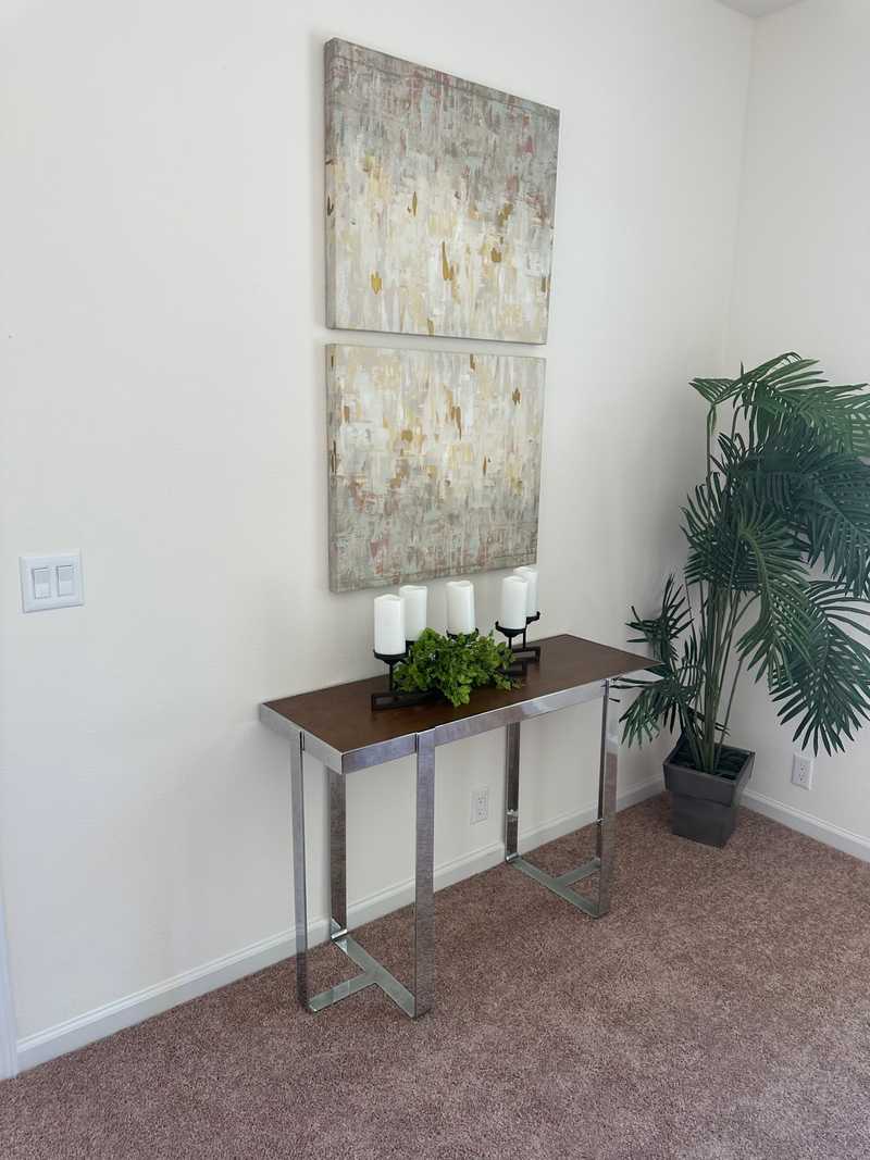 Space 97 table and wall art