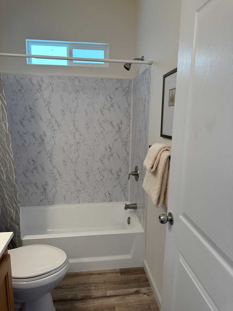 Space 97 bathroom with bathtub