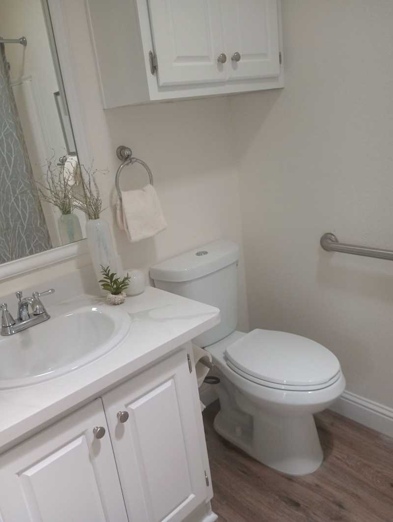 Space 31 bathroom toilet