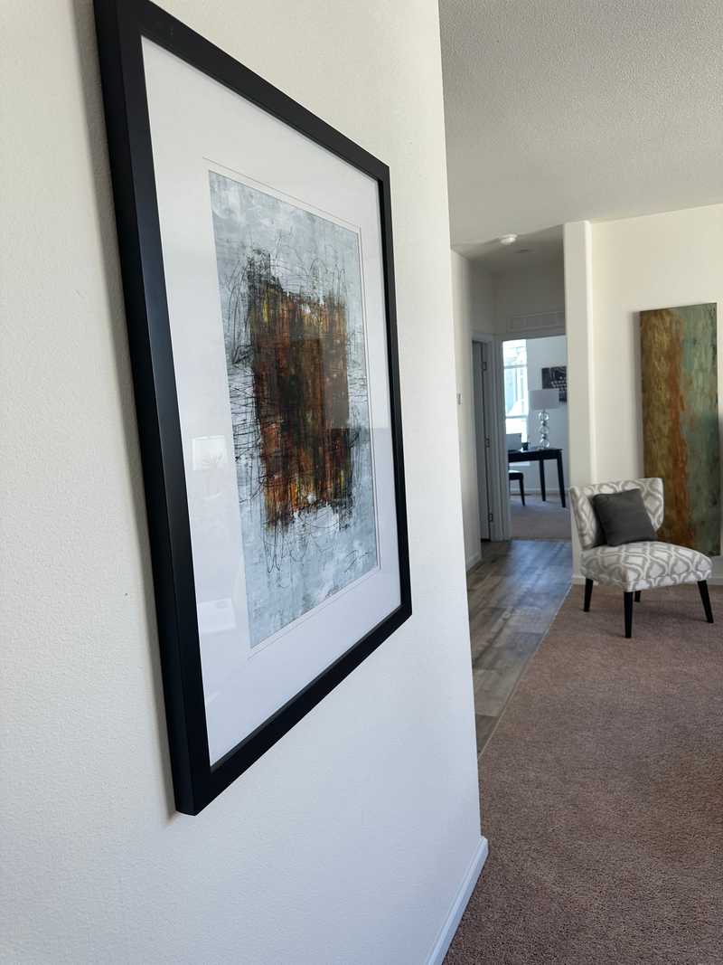 Space 97 hallway wall art